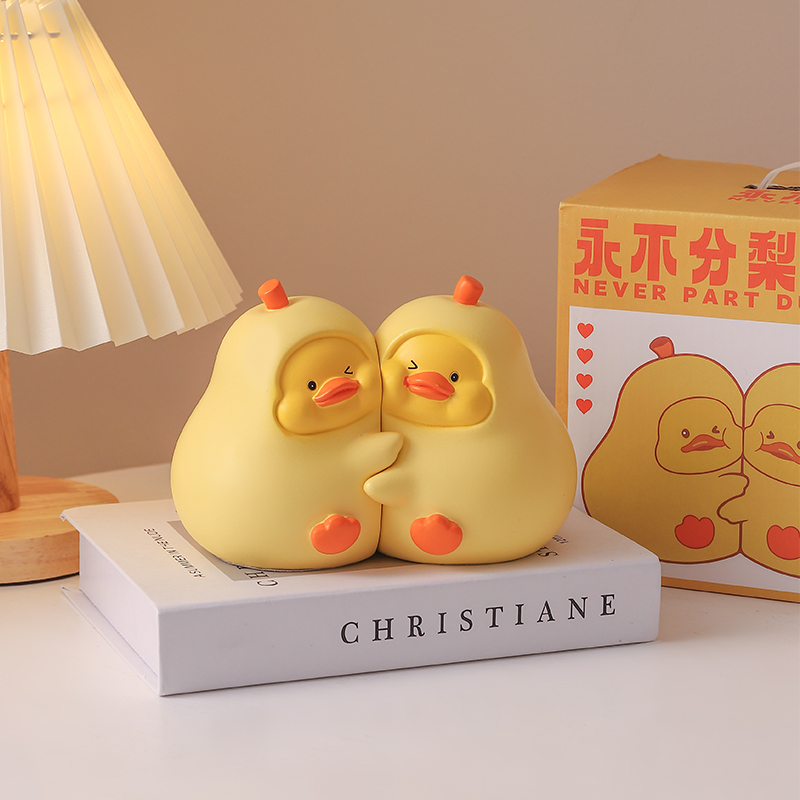 永不分离鸭生日礼物送闺蜜实用