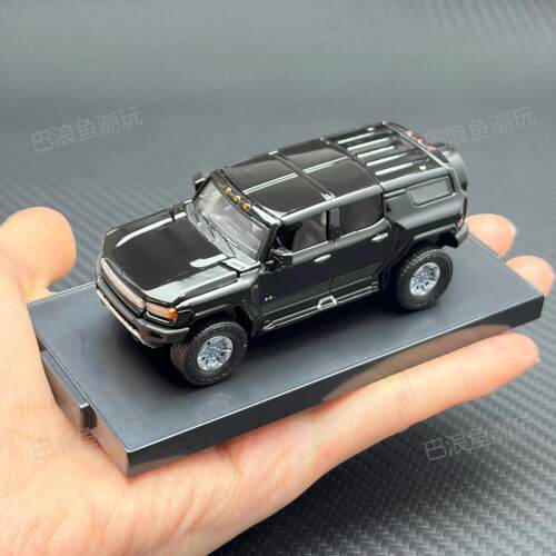 正版新款悍马1:64新品EV SUV版越野合金汽车模型车模摆件收藏礼物
