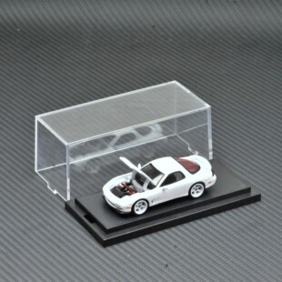 FG 1:64 正版RX7 白 马自达Mazda 新款 仿真合金汽车模型