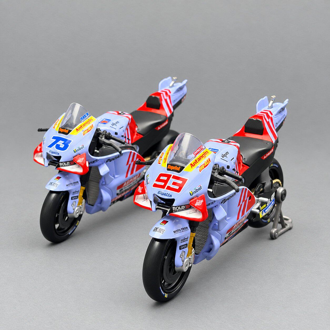 美驰图1:18新款 2024 gp摩托 93号马奎斯 GP摩托车仿真赛车模型