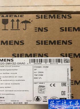 西门子继电器西门子 塑壳断路器3VA1220-5MH咨询议价