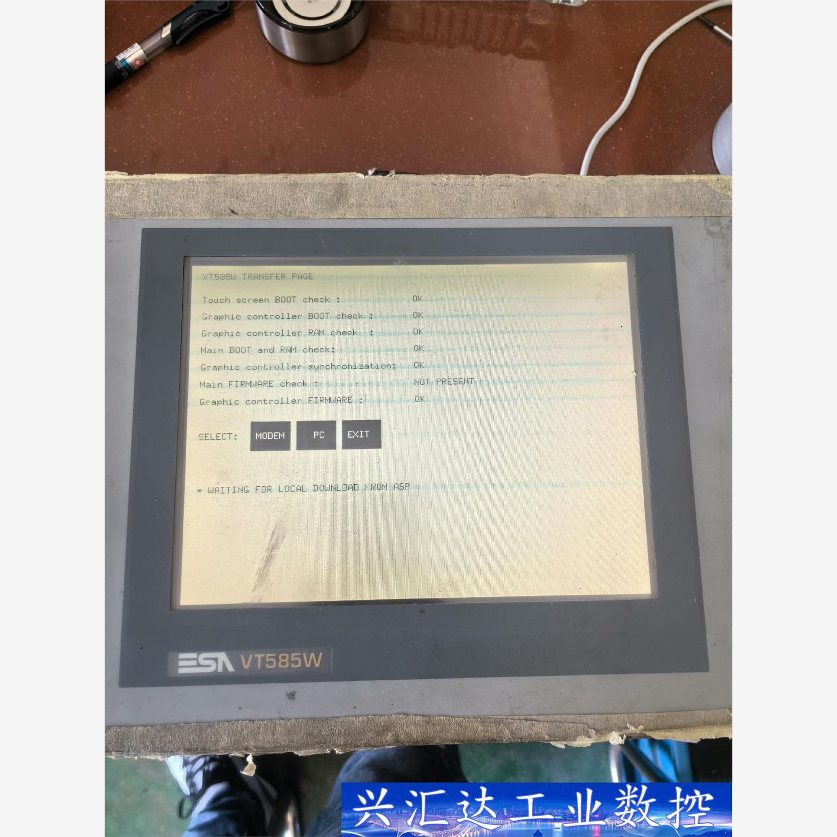 意萨ESA控制器触摸屏VT580WAPT00 实图所拍拆机件 议价商品