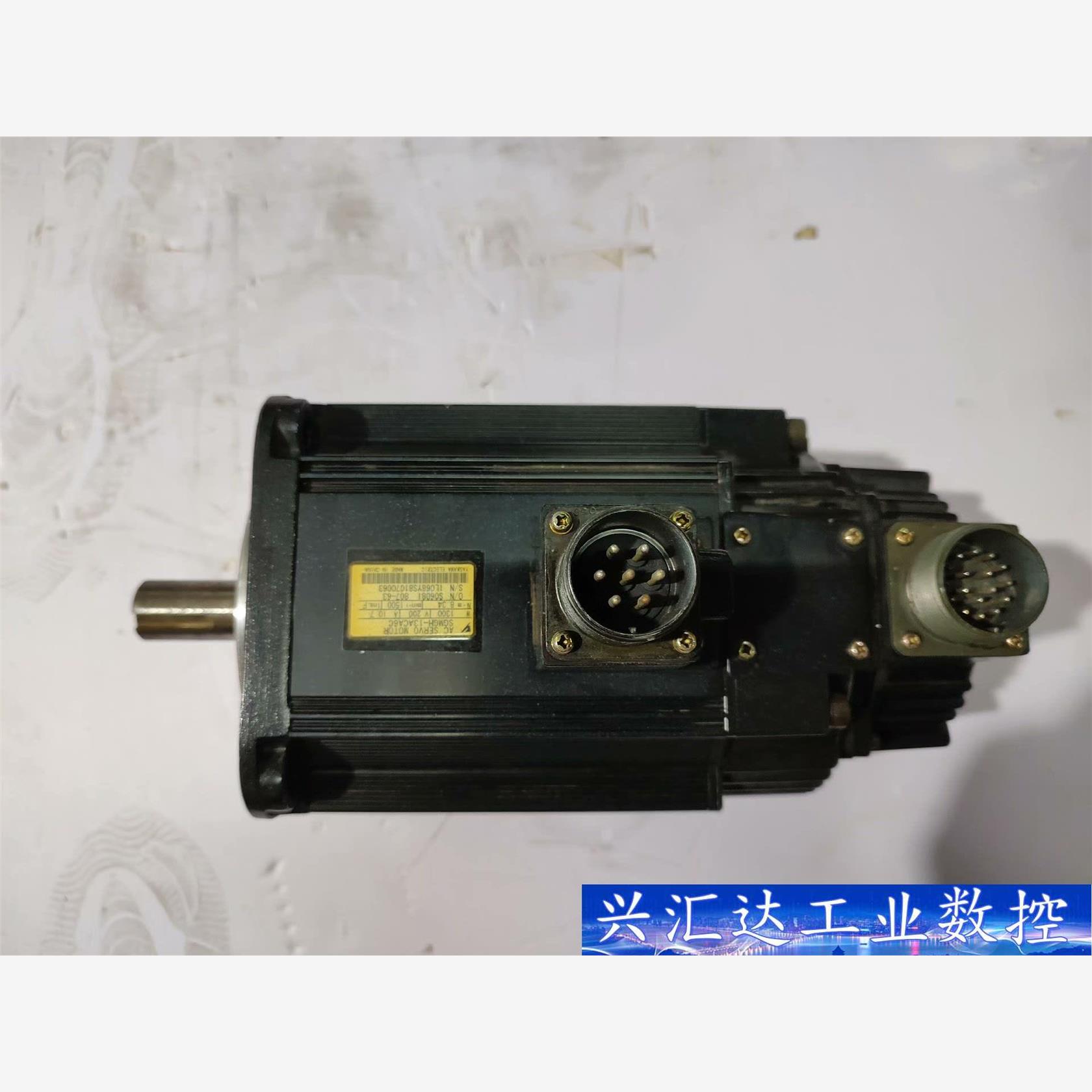 SGMGH-13ACA6C安川带抱阀伺服电机，拆机安川2系1 议价商品