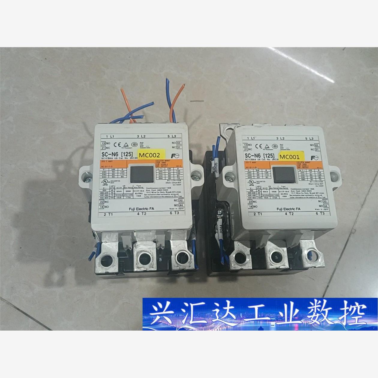 拆机富士交流接触器SC-N6 【125】两台  询价下单