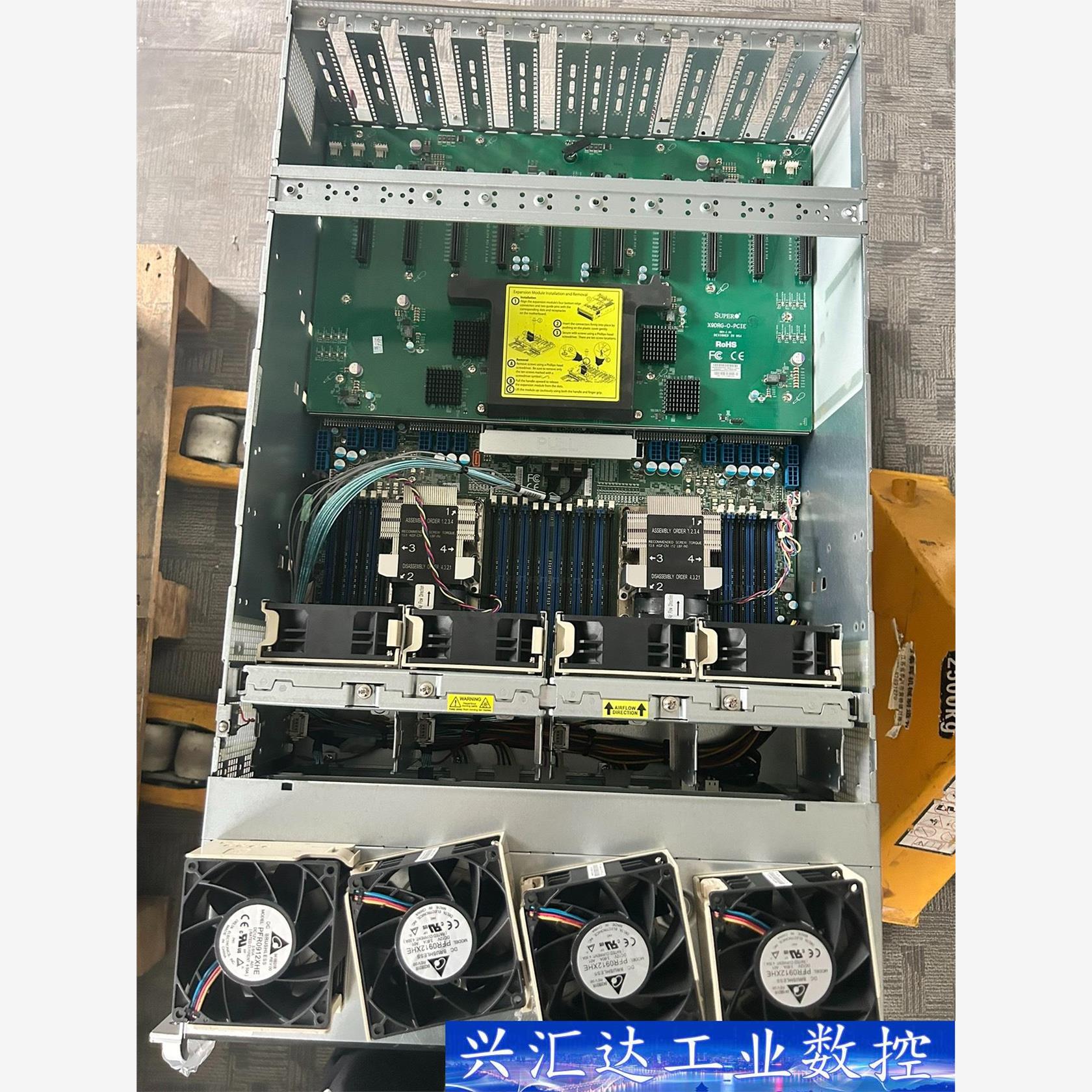 超微4029gr八卡服务器，3647金牌双路服务器，满硬盘架  询价下单