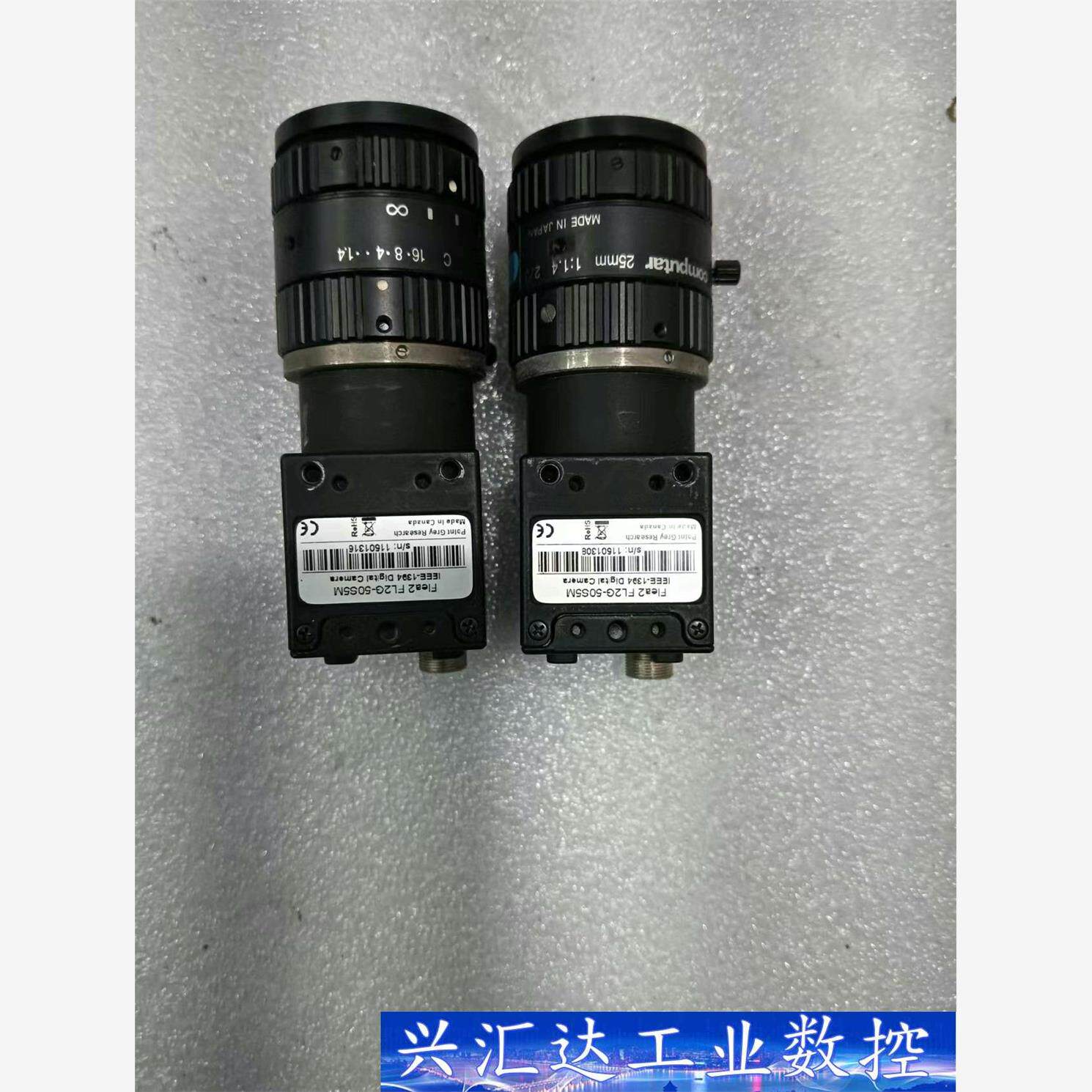 灰点，工业相机： FL2G-50S5M，成色实拍，功能包好，  询价下单
