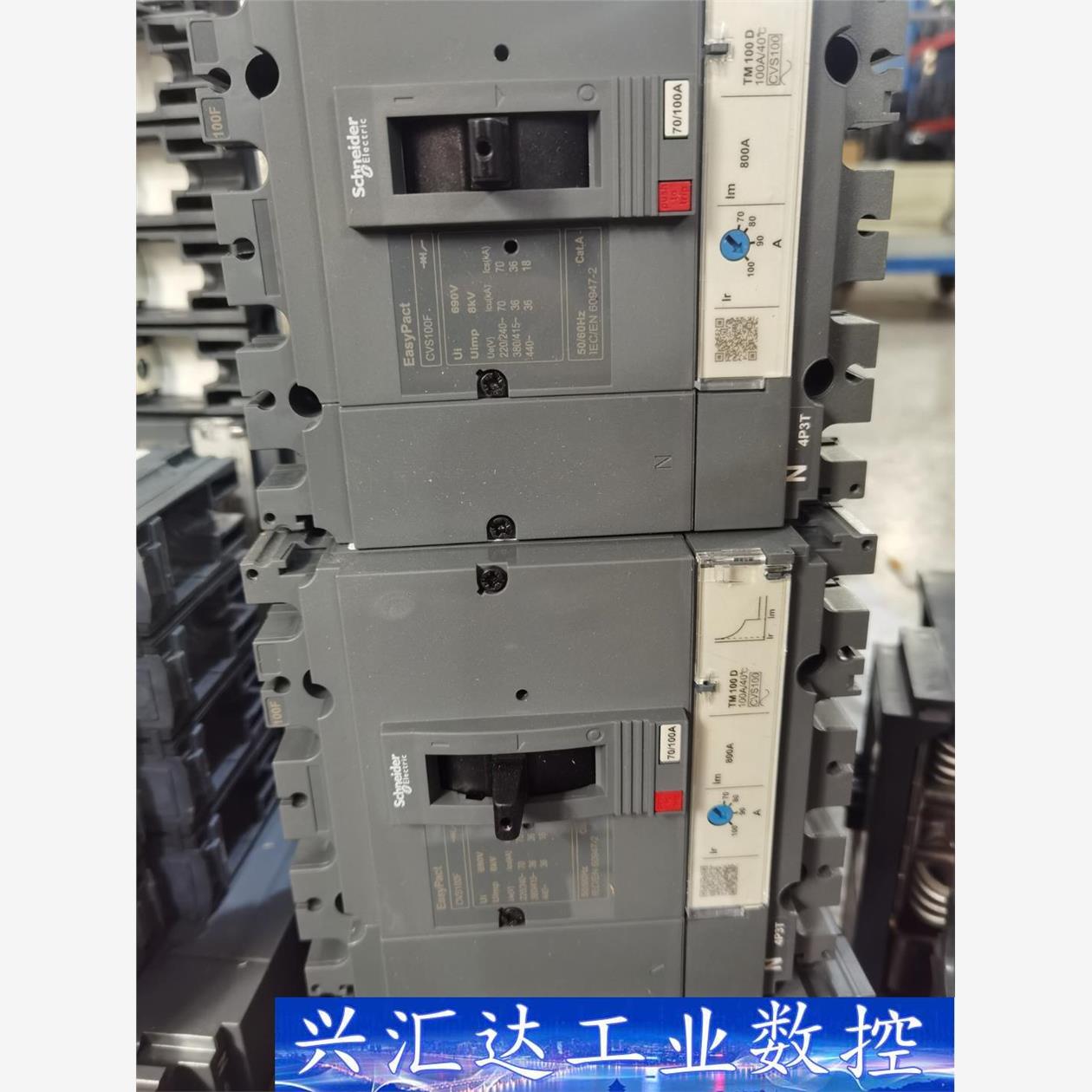 施耐德CVS100F 4P 63A 80A 100A 全新带 询价下单