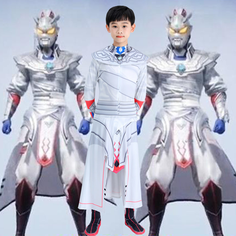 和平精英衣服宇宙英雄银刃赛罗服装儿童大人赛罗奥特曼英雄套装