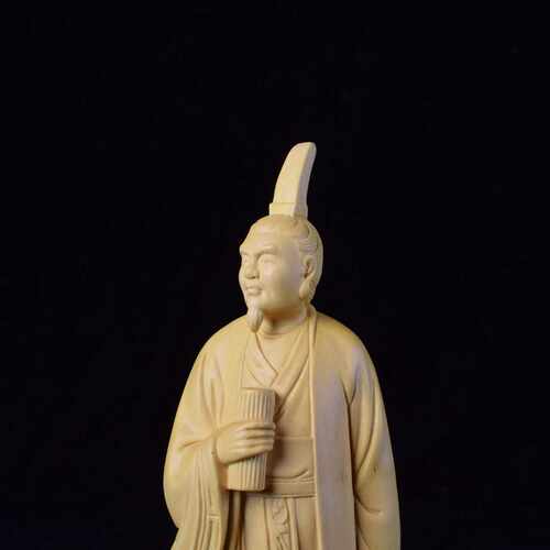 儒商鼻祖公司子贡人物雕像摆件