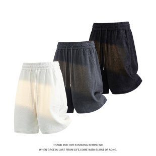 短裤 速干沙滩裤 夏季 宽松休闲运动五分裤 薄款 美式