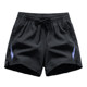 美式 双边小闪电迷你图案篮球多巴胺运动短裤
