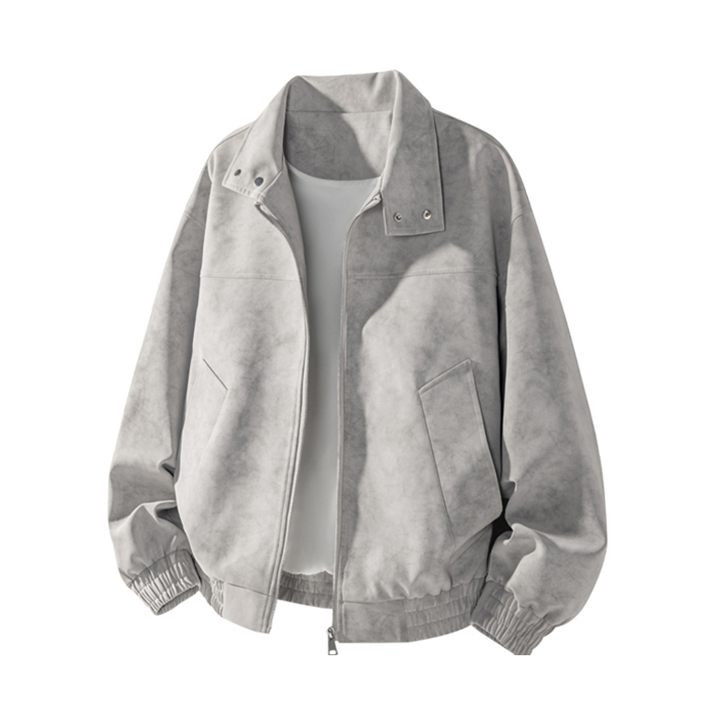 美式经典新款港风皮夹克外套