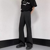 潮流垂感西裤 拖地阔腿裤 休闲裤 时尚