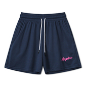 男女同款 美式 四分篮球刺绣运动短裤