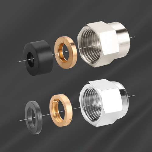 燃气管配件接头煤气管插口螺帽母