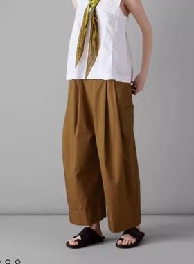 英国单toas**府绸棉裸感空气裤渔夫裤又轻又舒适