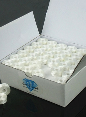 Simthread144粒装75D/2L型无边机用梭芯线黑色白色