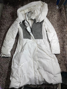 秋冬款新疆长绒棉高密中长款高品质95白鸭绒保暖羽绒服伊华欧秀