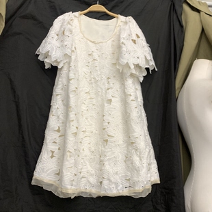 百搭伞裙连衣裙女裙子w51 时尚 伊华欧秀专柜撤柜2025新款 女装