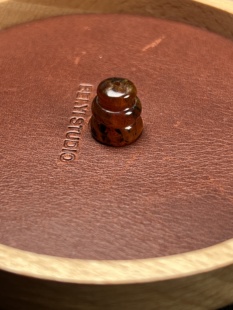 【特价】10mm+抚顺琥珀正桩老蜜蜡血色次生蜡奇异纹路佛塔40年老