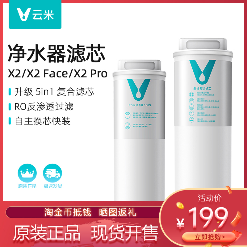 云米净水器滤芯RO反渗透