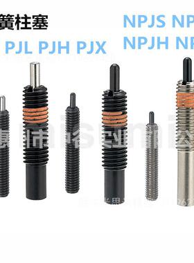 弹簧柱塞PJLK-3/4/5/6/8/10/12/16/20/24/30-[1.5/40]代替米思咪