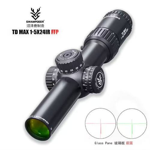 沼泽鹿TDMAX1-5X24IRFFP前置可变倍单筒十字望远镜玩具弹弓配件