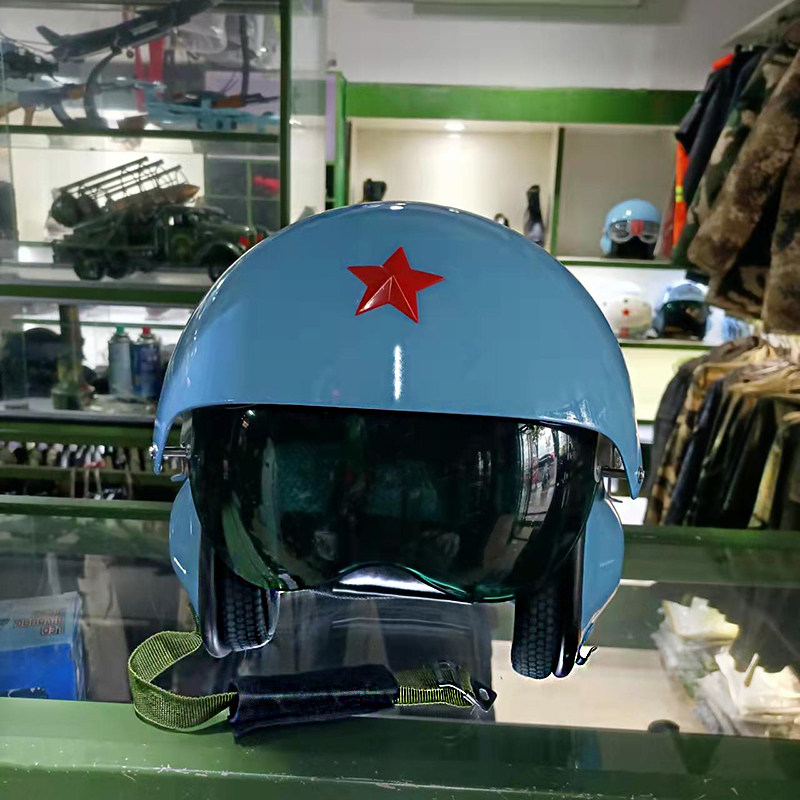 复刻版飞行员头盔四季通用全新军迷经典收藏影视道具个性双镜片盔
