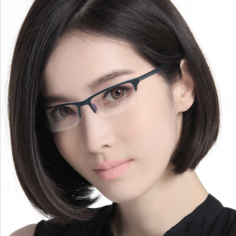 0-800度成品近视眼镜男tr90树脂