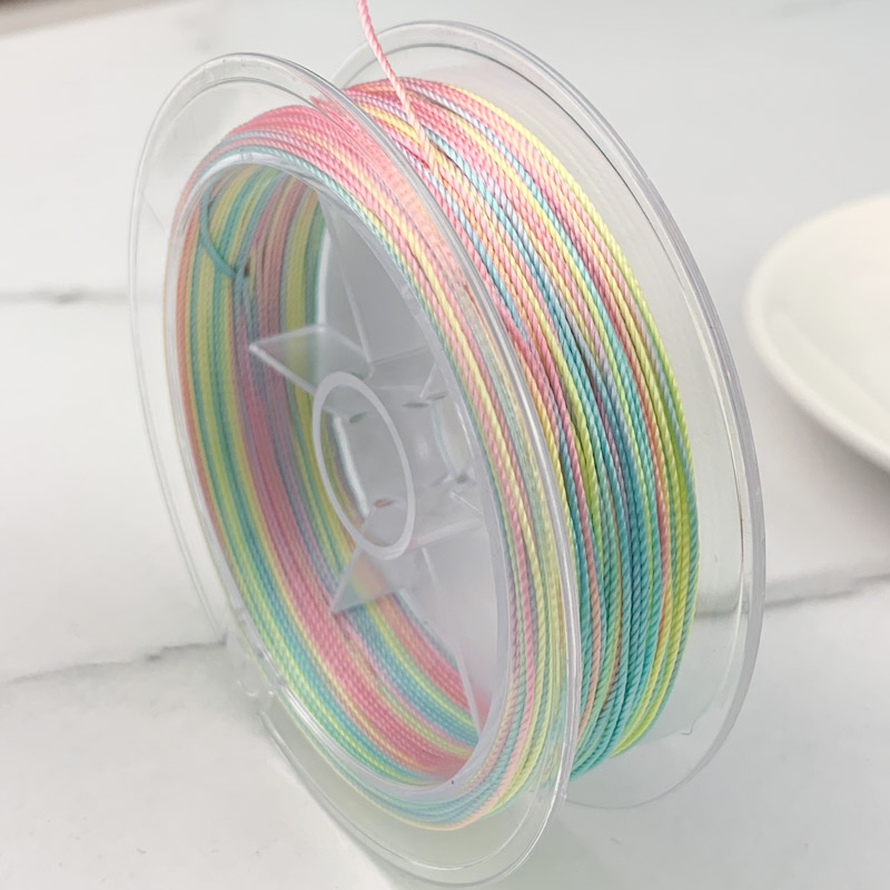 新品属于夏天的小清新配色段染线