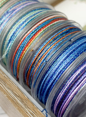 新品10米装星空线71号0.5mm股线9股编绳手工编织手链专用手绳线材