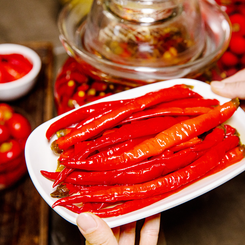 贵州二荆条泡椒4斤川菜泡菜调料
