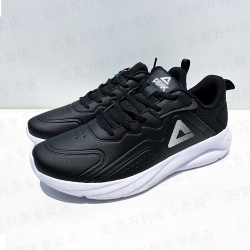 匹克保暖男系带冬休闲健步鞋新款