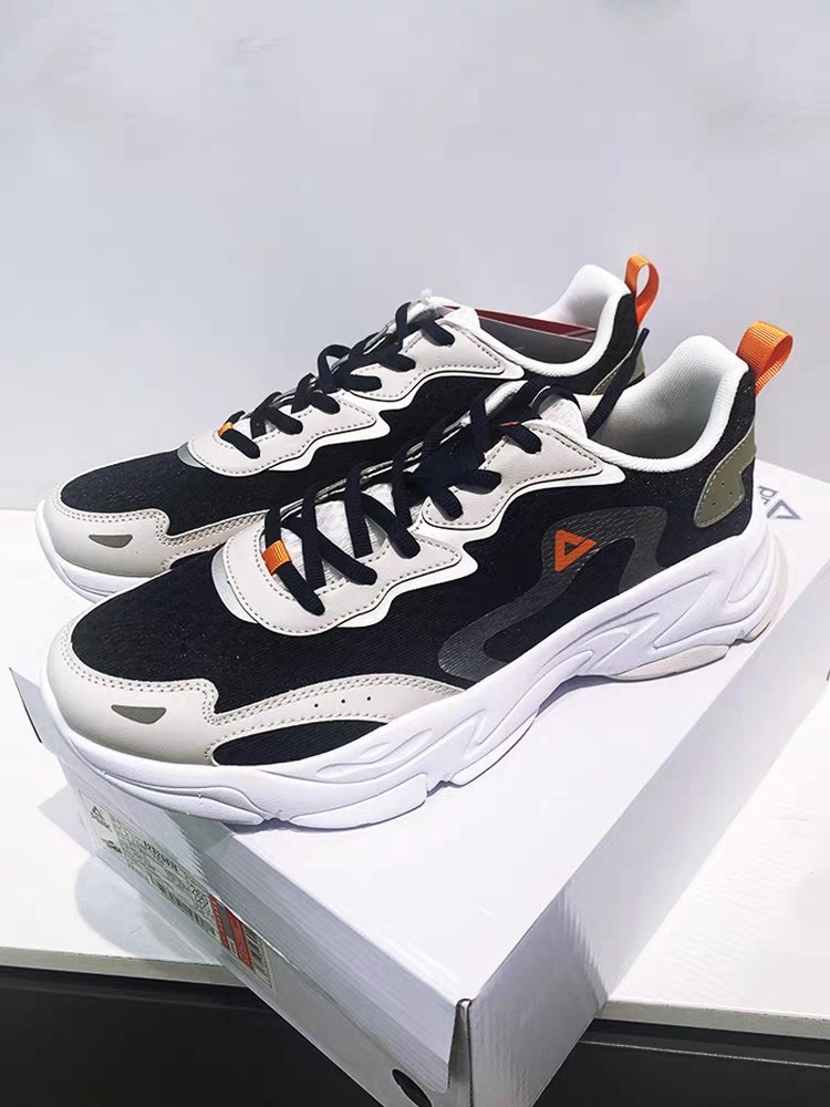 匹克运动休闲鞋男2025年夏季新款厚底防滑耐磨缓震老爹鞋E232567E,运动鞋new,运动休闲鞋,淘宝优惠券,粉丝福利购,淘宝优惠卷