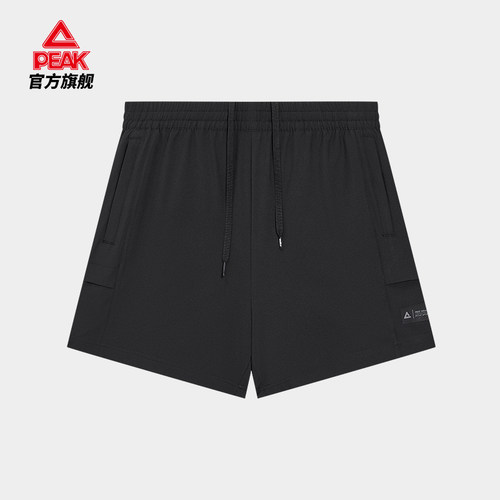匹克女2024夏短裤梭织宽松舒适