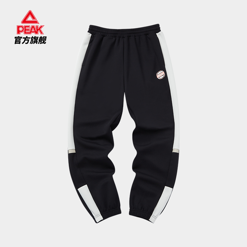 匹克针织跑步休闲透气排汗长裤