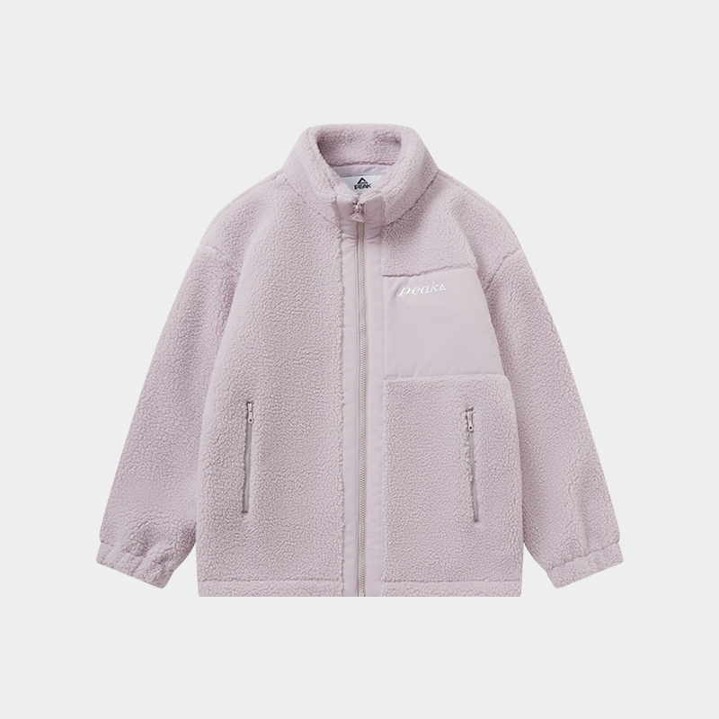 PEAK羊羔绒常规休闲运动保暖冬季