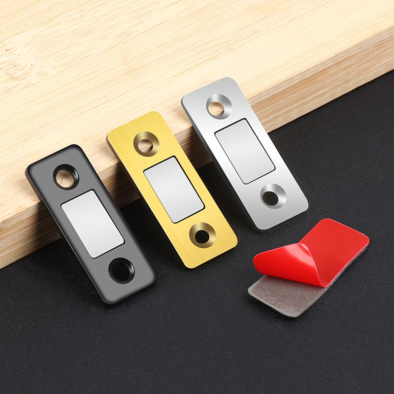 隐形门吸免打孔推拉门衣柜门磁吸双磁铁移动门柜吸强磁磁碰吸合器