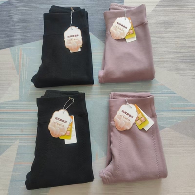 超厚2256山羊绒蚕丝倍润裤加绒加厚高腰保暖裤显瘦打底德绒棉裤女