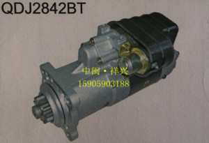 。起动机QDJ 2842BT 电压24V 功率8KW 模数4M 11齿 适用YC6M360-2