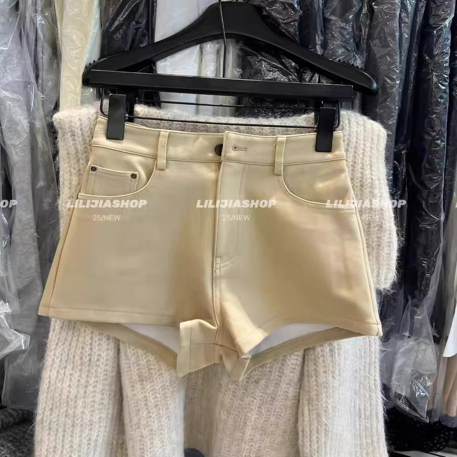 2025秋冬新款修身显瘦百搭辣妹短裤女气质包臀a字休闲裤子,女装/女士精品,休闲裤,淘宝优惠券,粉丝福利购,淘宝优惠卷