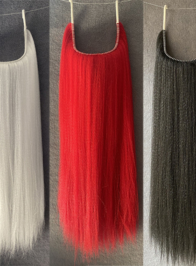 京剧鬓口戏剧戏曲成人儿童胡子豫剧越剧鬓口假胡须舞台演出道具