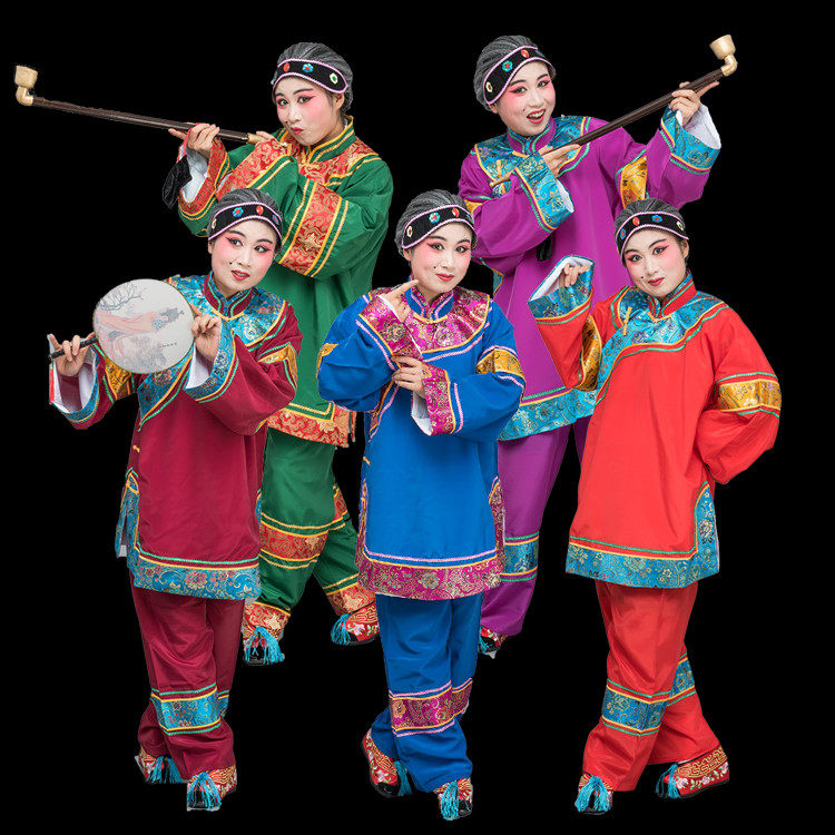 戏曲古装演出媒婆衣服 老太奶奶老婆中老年广场秧歌 地主婆媒婆衣