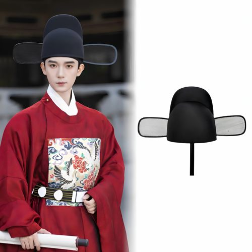 明制乌纱帽男士古代唐宋官帽翼善冠汉服飞鱼服锦衣卫新郎状元帽子