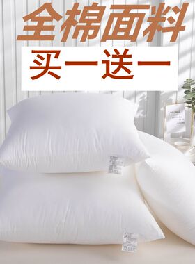全棉抱枕芯长方形靠枕套芯方芯沙发方垫芯4045 50 55 60 65 70 75