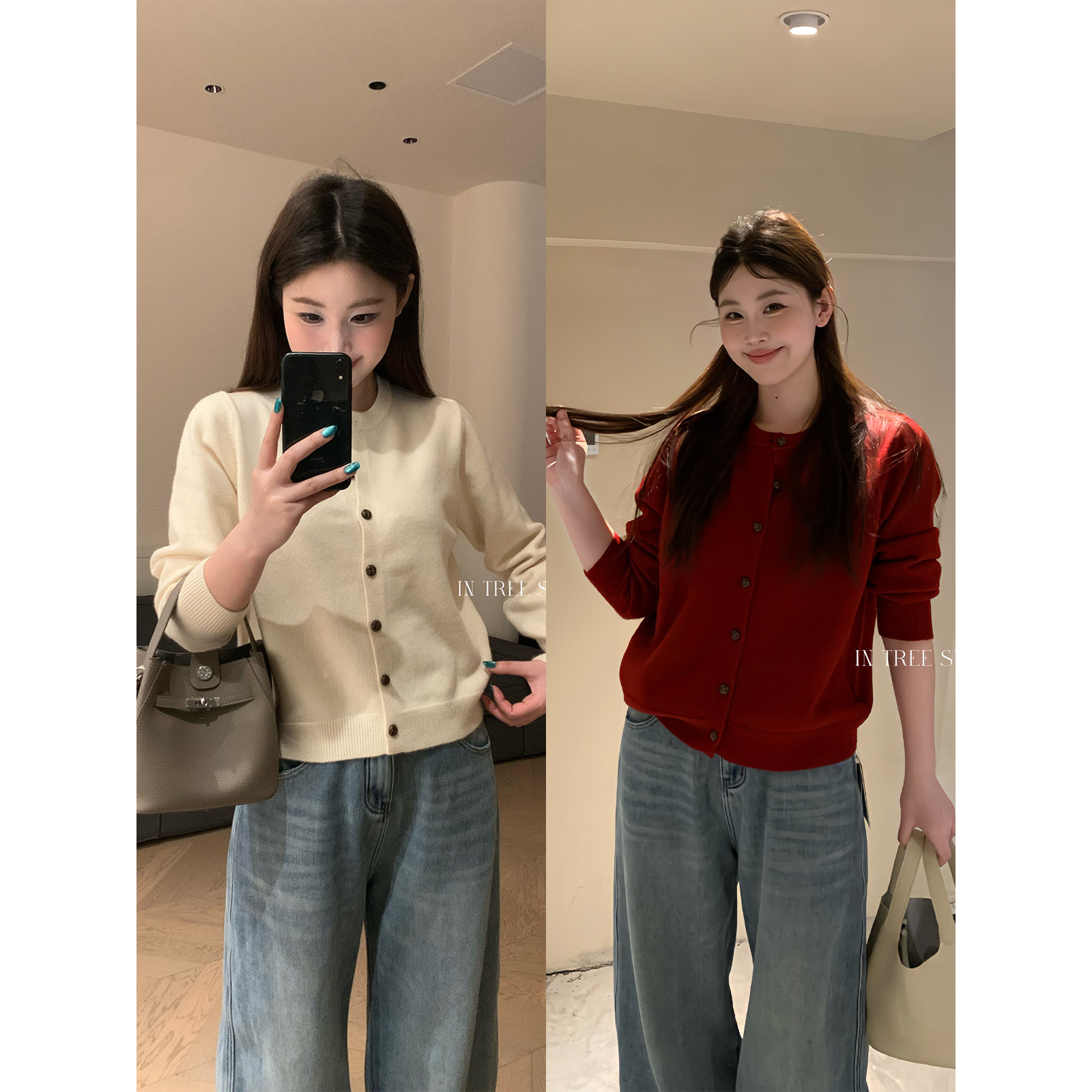 喵胖张桶桶【樱桃甜酒】显瘦经典圆领刺绣小马针织开衫,女装/女士精品,毛针织衫,淘宝优惠券,粉丝福利购,淘宝优惠卷