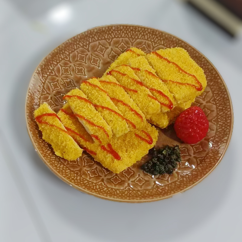 【真滋味】仿真鸡排模型
