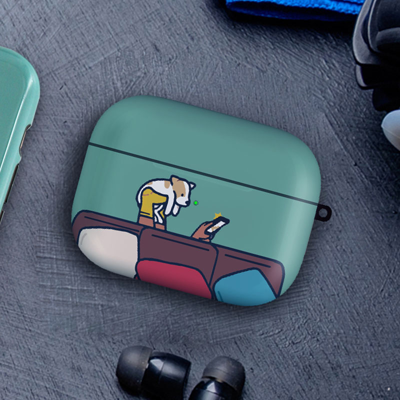 贾克布原创柴犬插画耳机壳