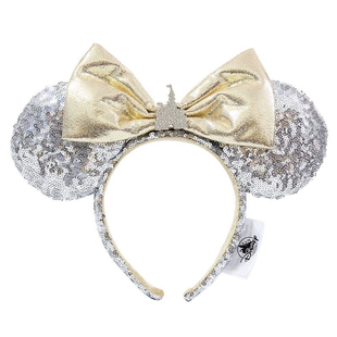 迪斯尼发箍芭蕾兔米妮亮片立体蝴蝶结头箍米奇耳朵卡通成人发饰女