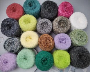 迷恋袜子线 织袜子的线仿水貂绒 50克一团 保暖柔软 手工棒针编织